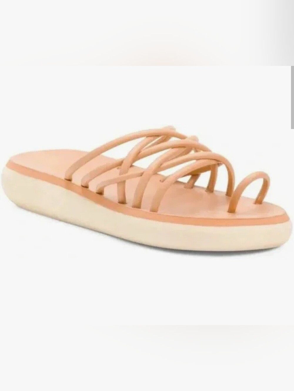 NIB Beek Peep Leather Sandals. Made In Brazil. Size 9